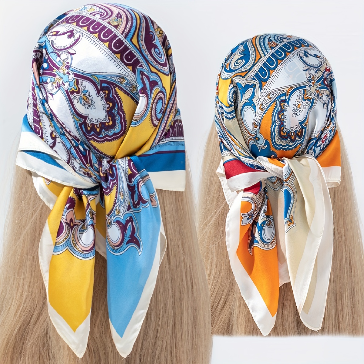 Womens Satin Scarf - Temu