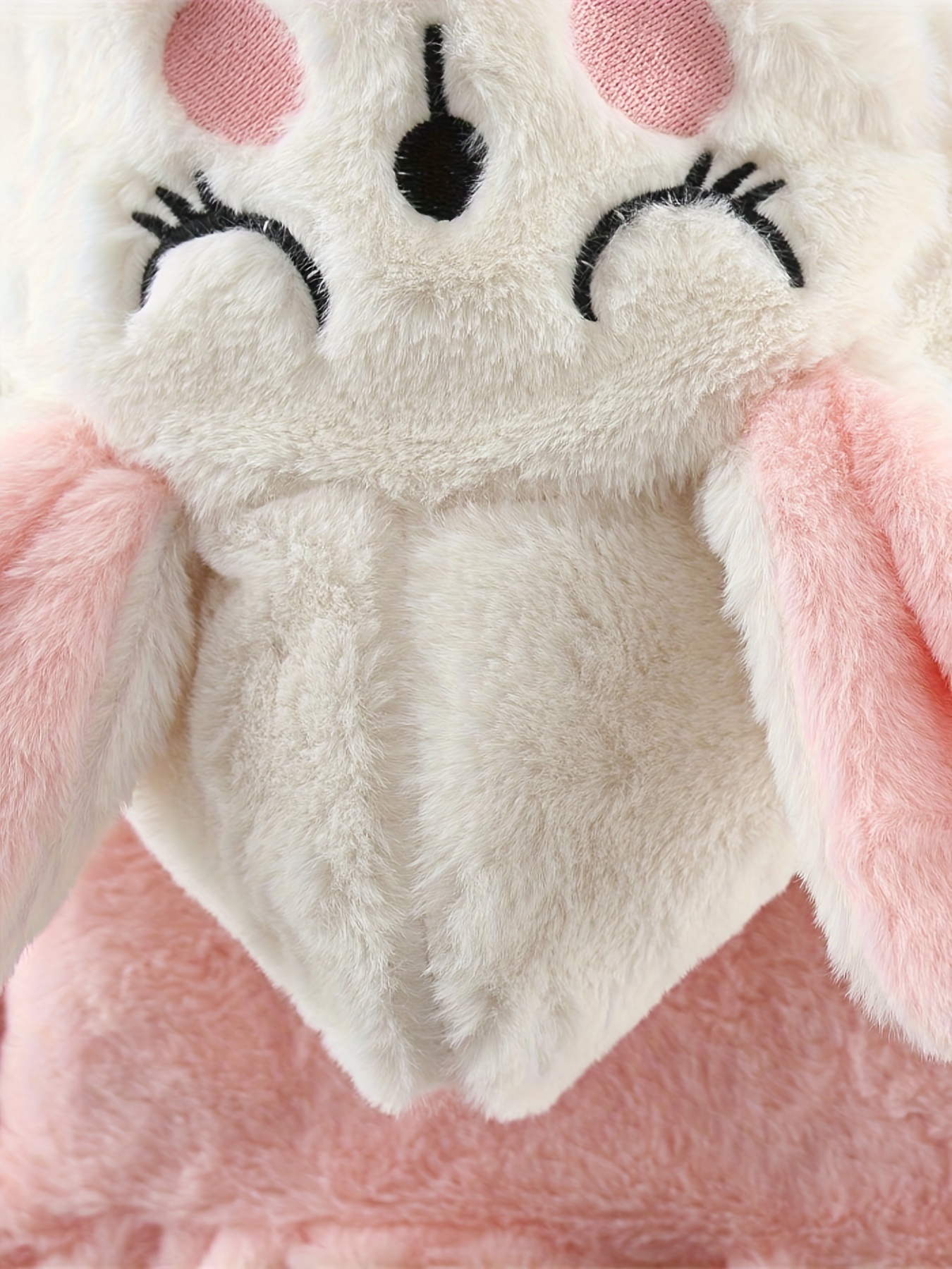 Super Cute Children Kids Fluffy Bunny Shape Artificial Rabbit Fur