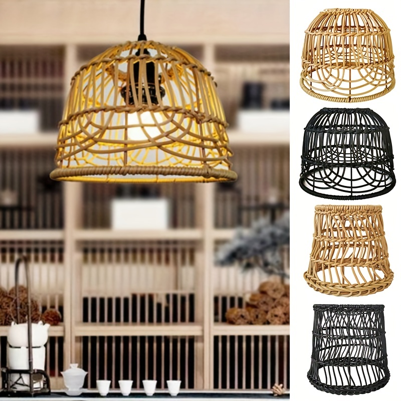 Pantallas de lámpara para lámparas de mesa, decoración retro grande,  decoración de cristal, lámpara de techo, pantalla de tela, lámpara  colgante