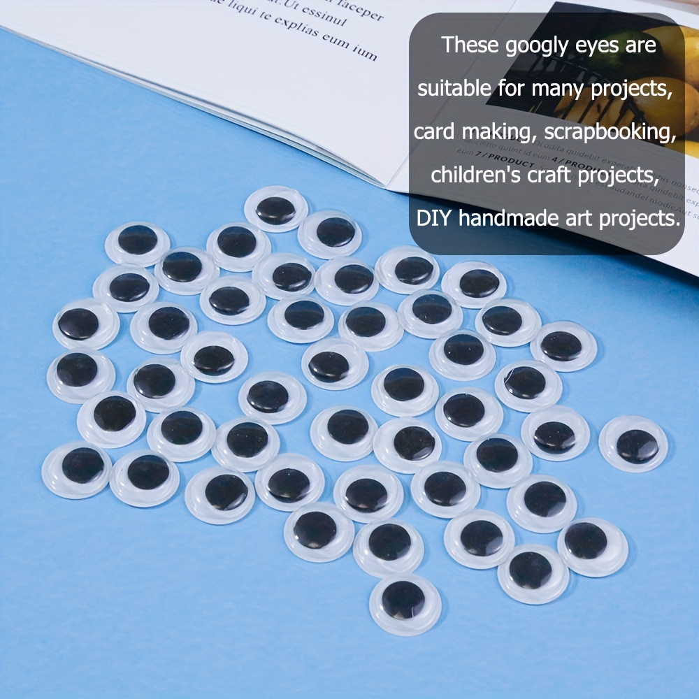 Googly Eyes Self Adhesive For Crafts Craft Sticker Wiggle - Temu