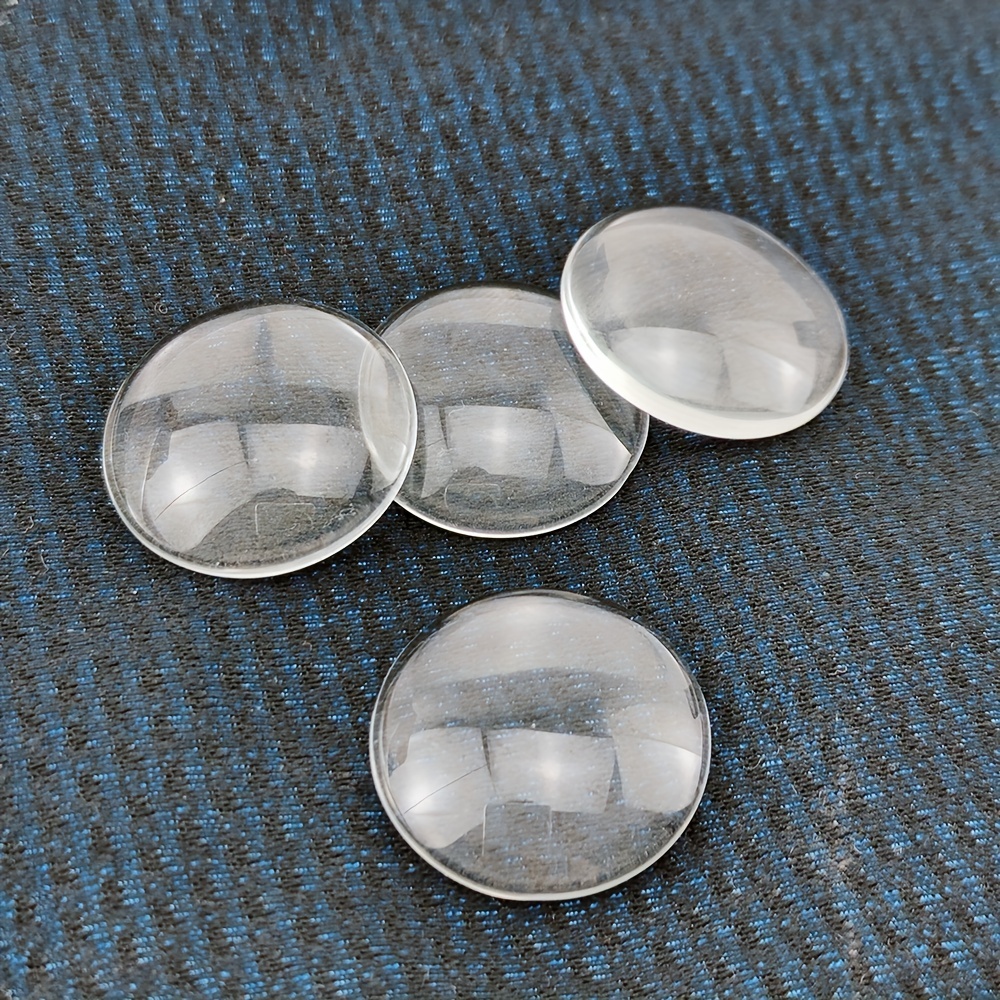 50-200pcs 6mm-30mm Glass Cabochons Half Round Dome Clear Transparent  Jewelry Findings for DIY Jewelry Bracelet Necklace