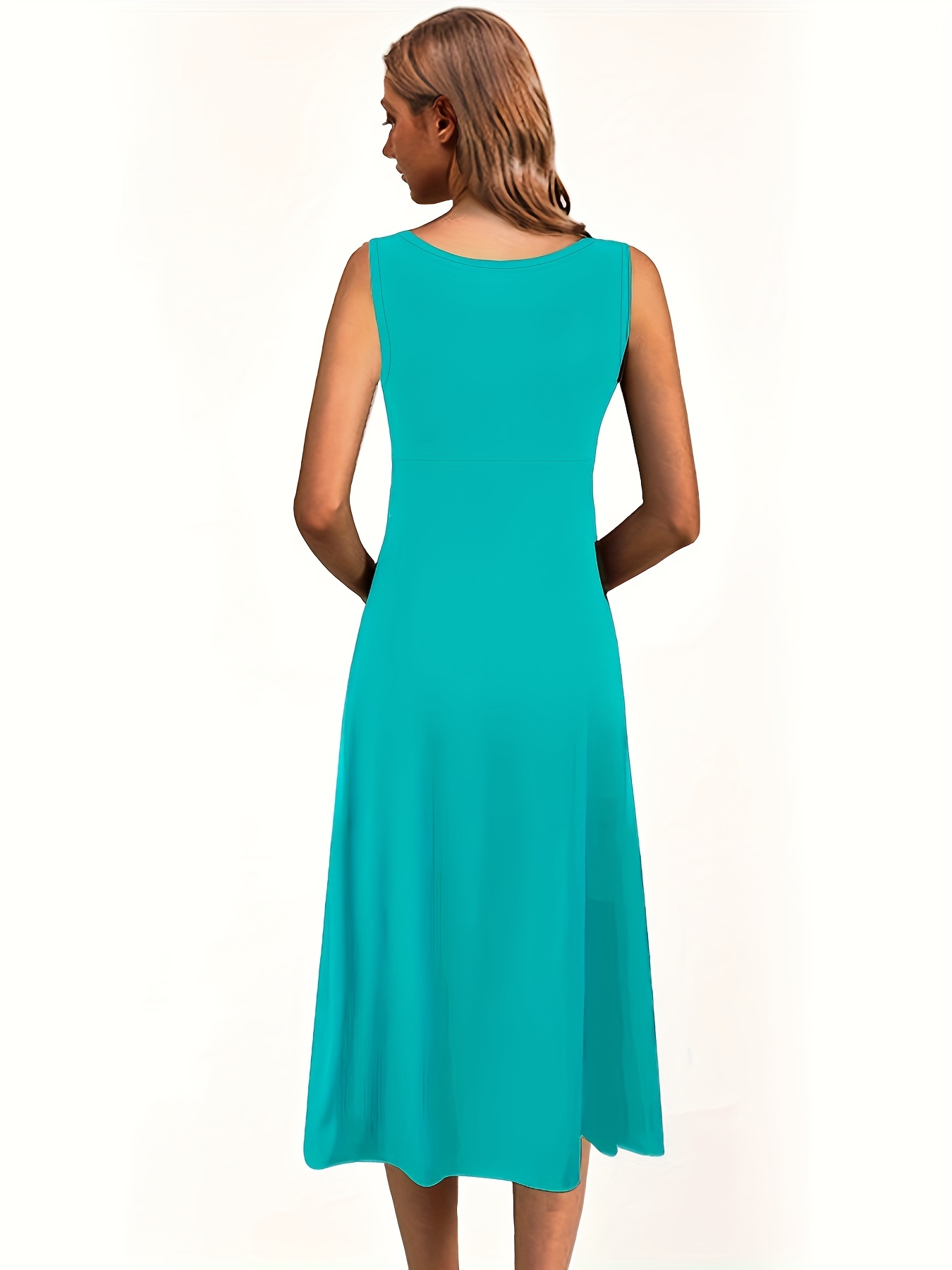 Simple best sale teal dress