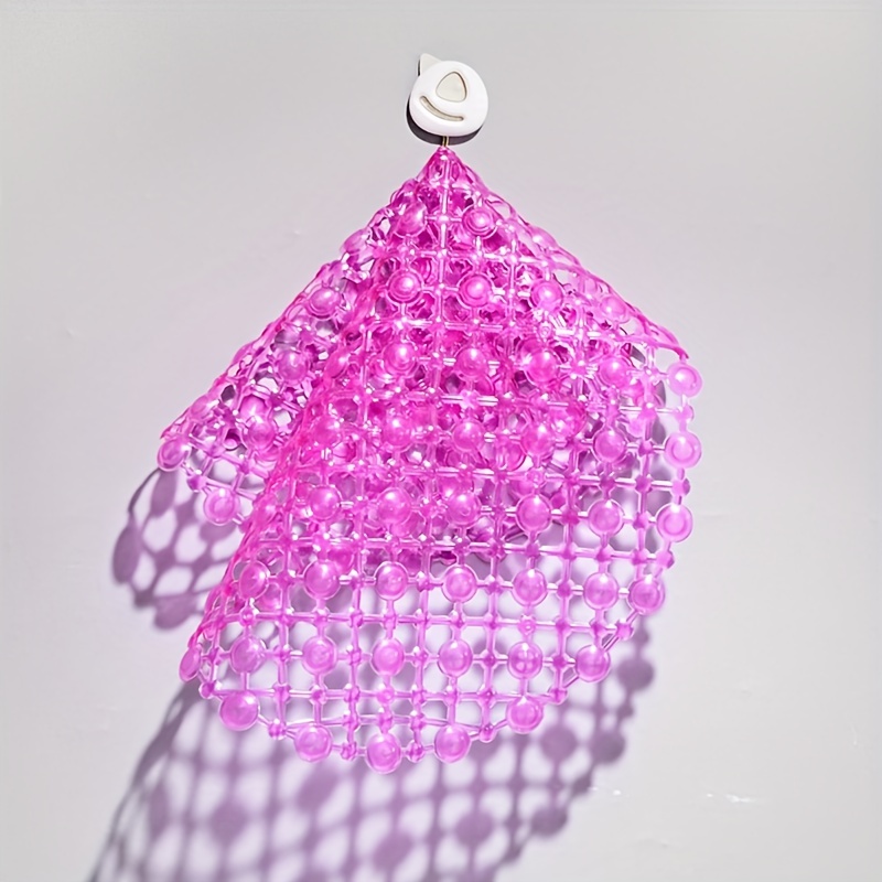 Oval Shower Carpet Anti-Slip Mat with Drain Holes