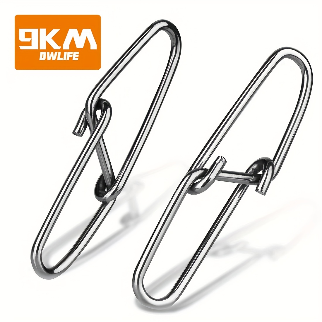 9km Fishing Snap Pin Fishing Line Connector Stainless Steel - Temu
