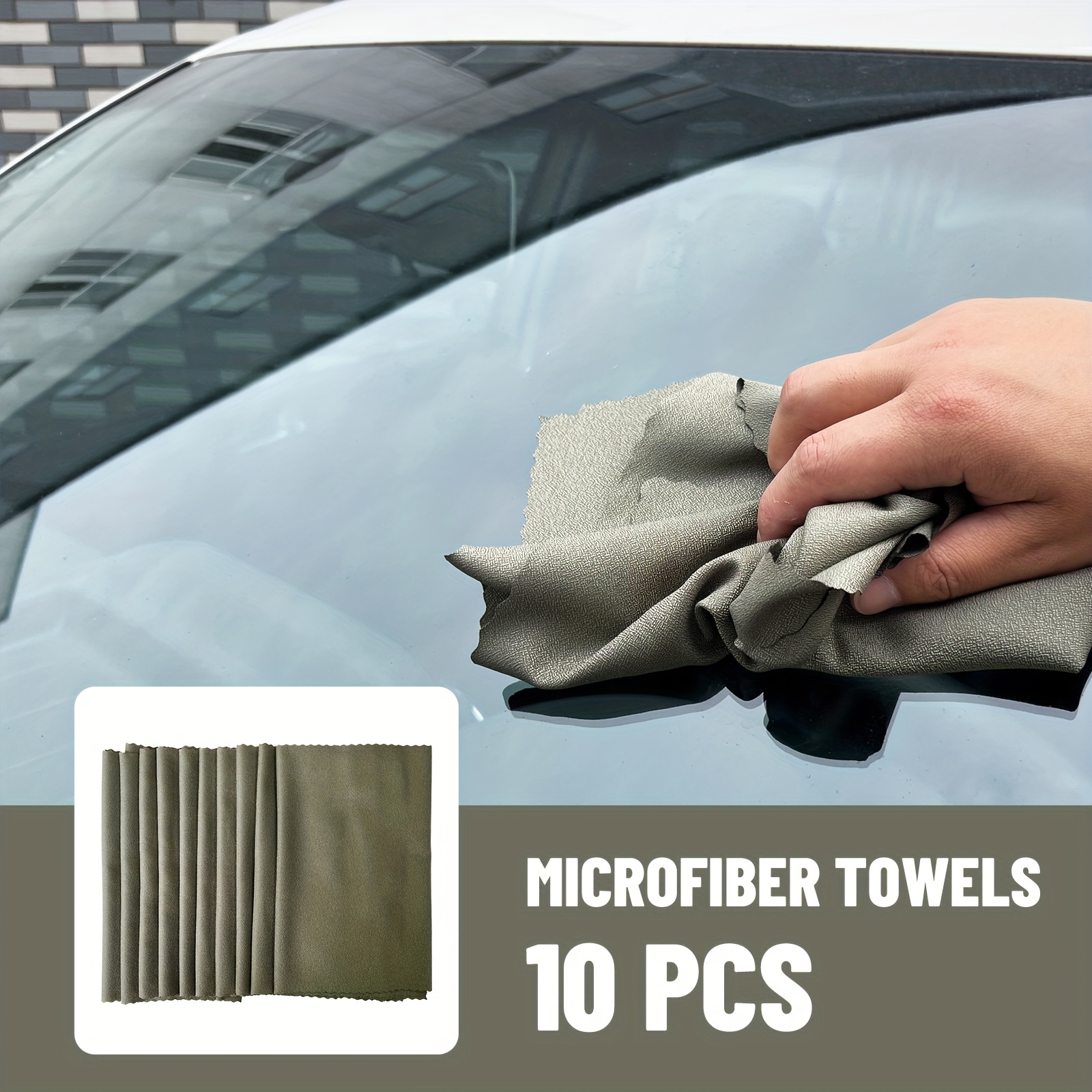 Microfiber Car Towels Cleaning Cloth For Car - Temu
