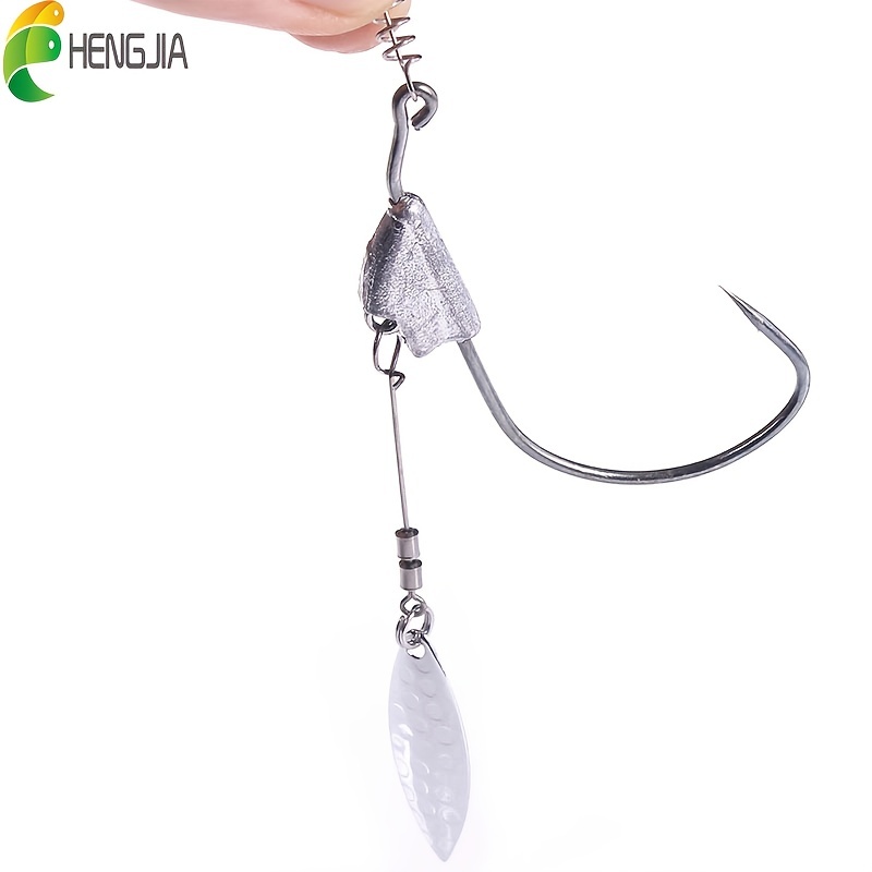 3 5g 5g 7g 5pcs Fishing Hooks Jig Head Lead Crank Hook - Temu