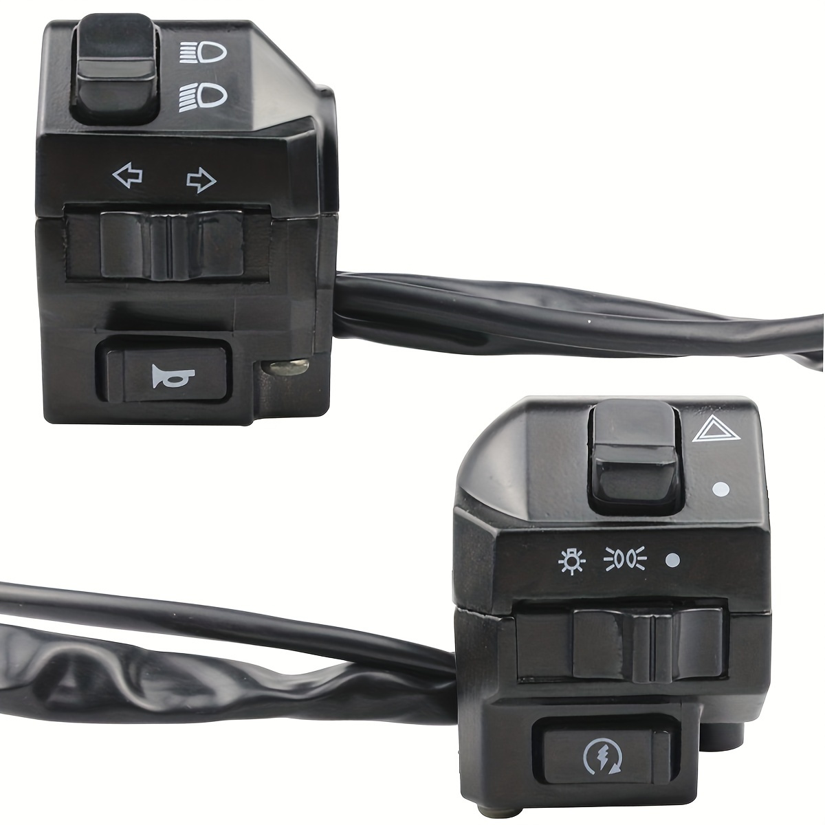 Phares Moto Bouton Interrupteur Universel Accessoire 22mm 7/8  Clignotant