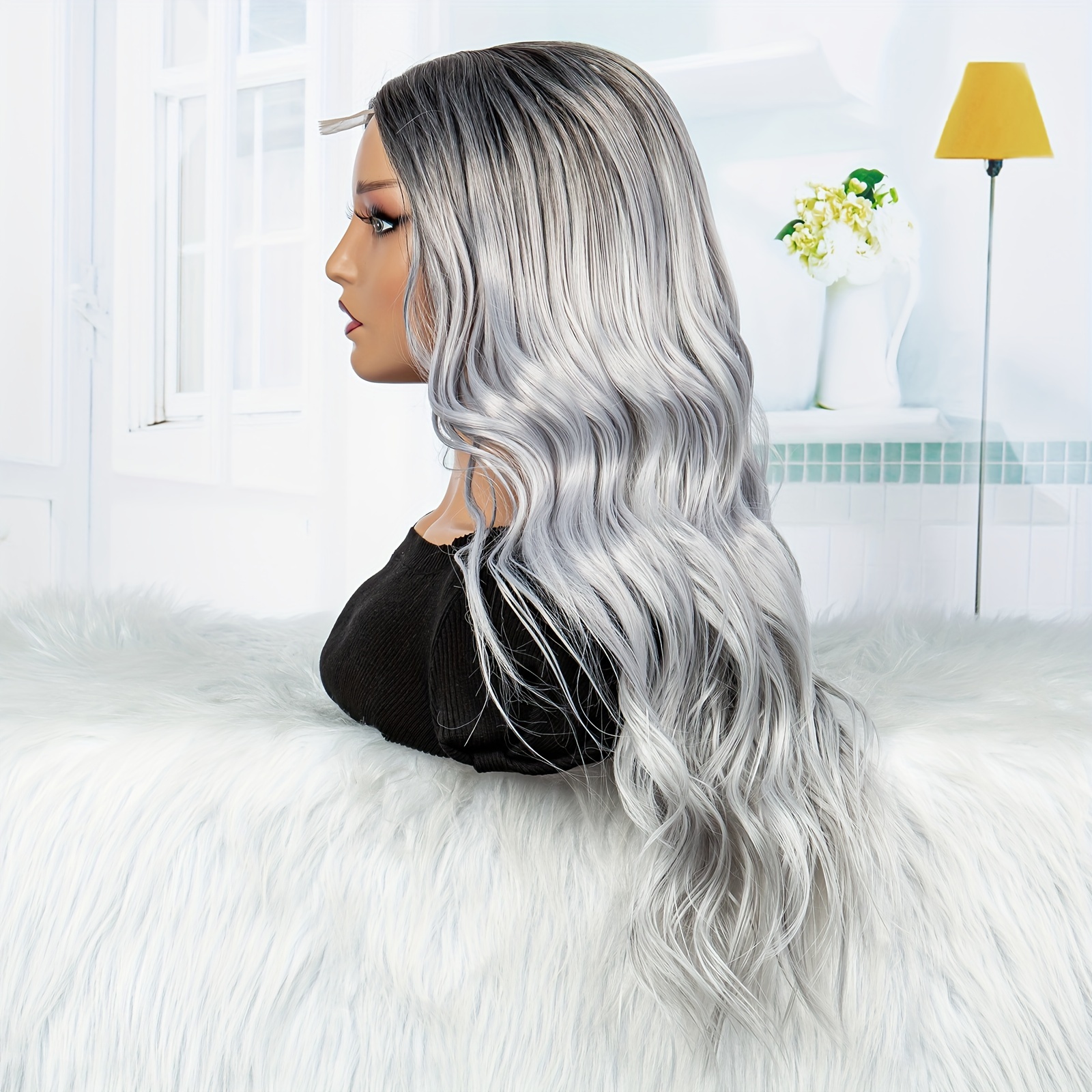 Gray halloween outlet wigs