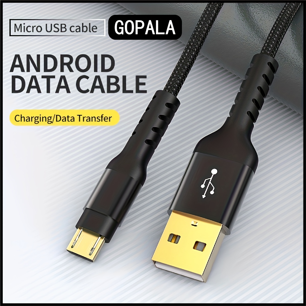 CABLING® Câble Micro USB - Usb 3M- Synchronisation et chargeur pour  appareils Android smartphone,tablette, Samsung Galaxy, HTC, Sony, Nexus,  Asus