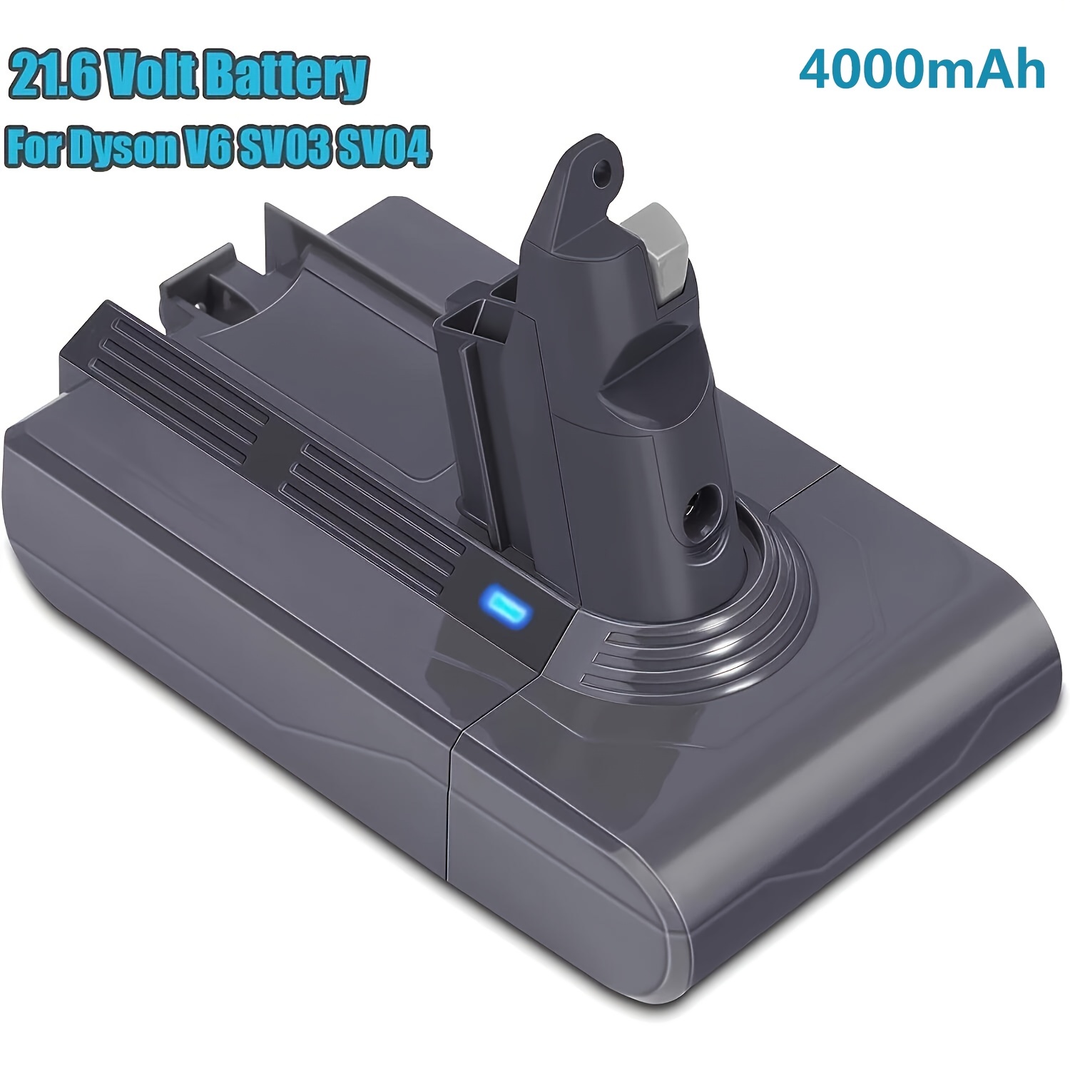 6.0Ah For Dyson V6 Animal 21.6V LI-ION Battery DC58 DC59 DC61