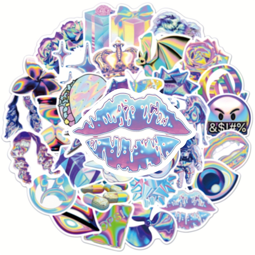 Holographic Sticker - Temu