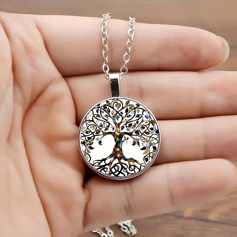 tree gem necklace bracelet earring jewelry set Temu United Arab