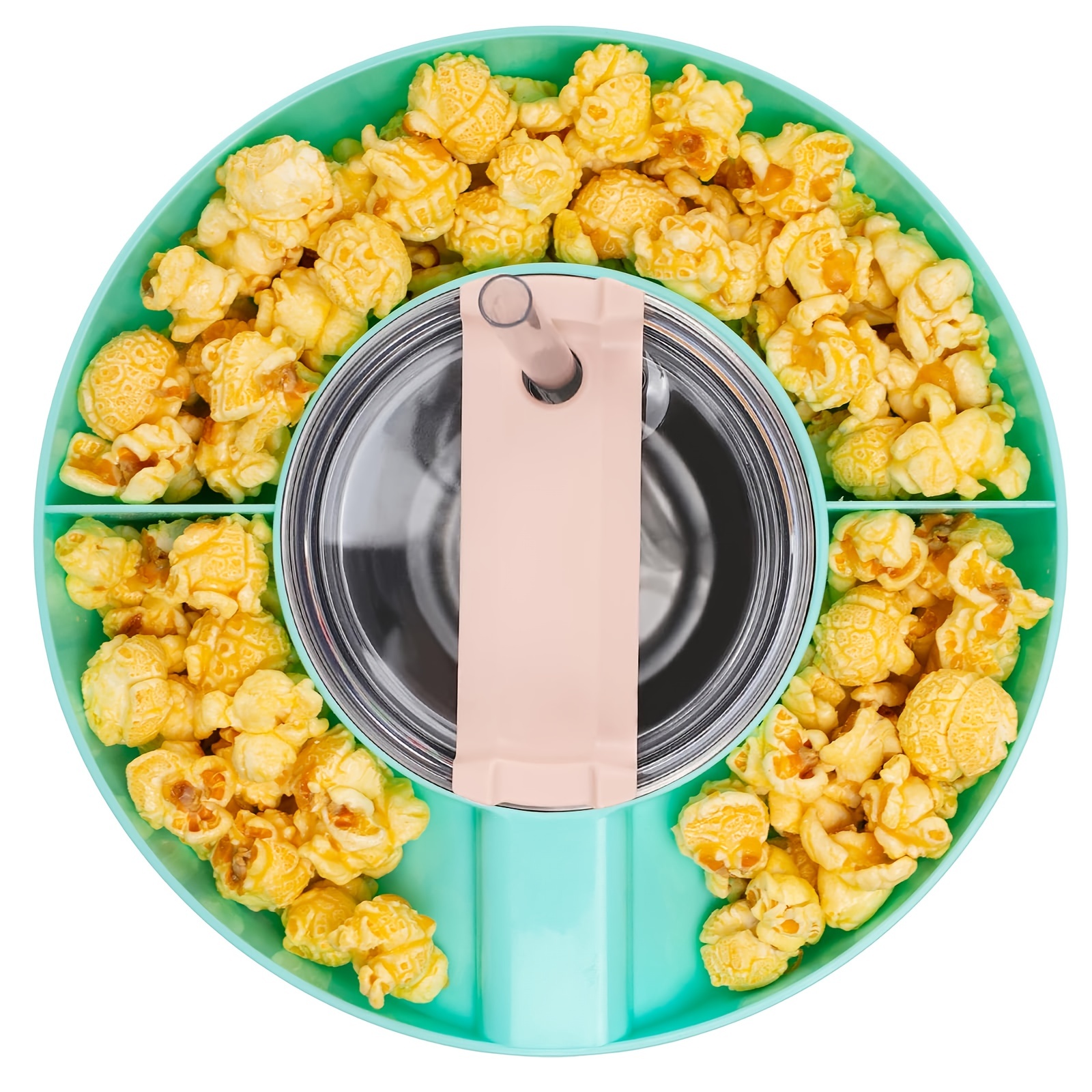 1pc Snack Tray For Cup Accessories Easy To Assemble Snack Spinner For  Accessories Convenient Reusable Snack Container With 3 Compartment  Dispenser For Tumbler Accessories For Travel