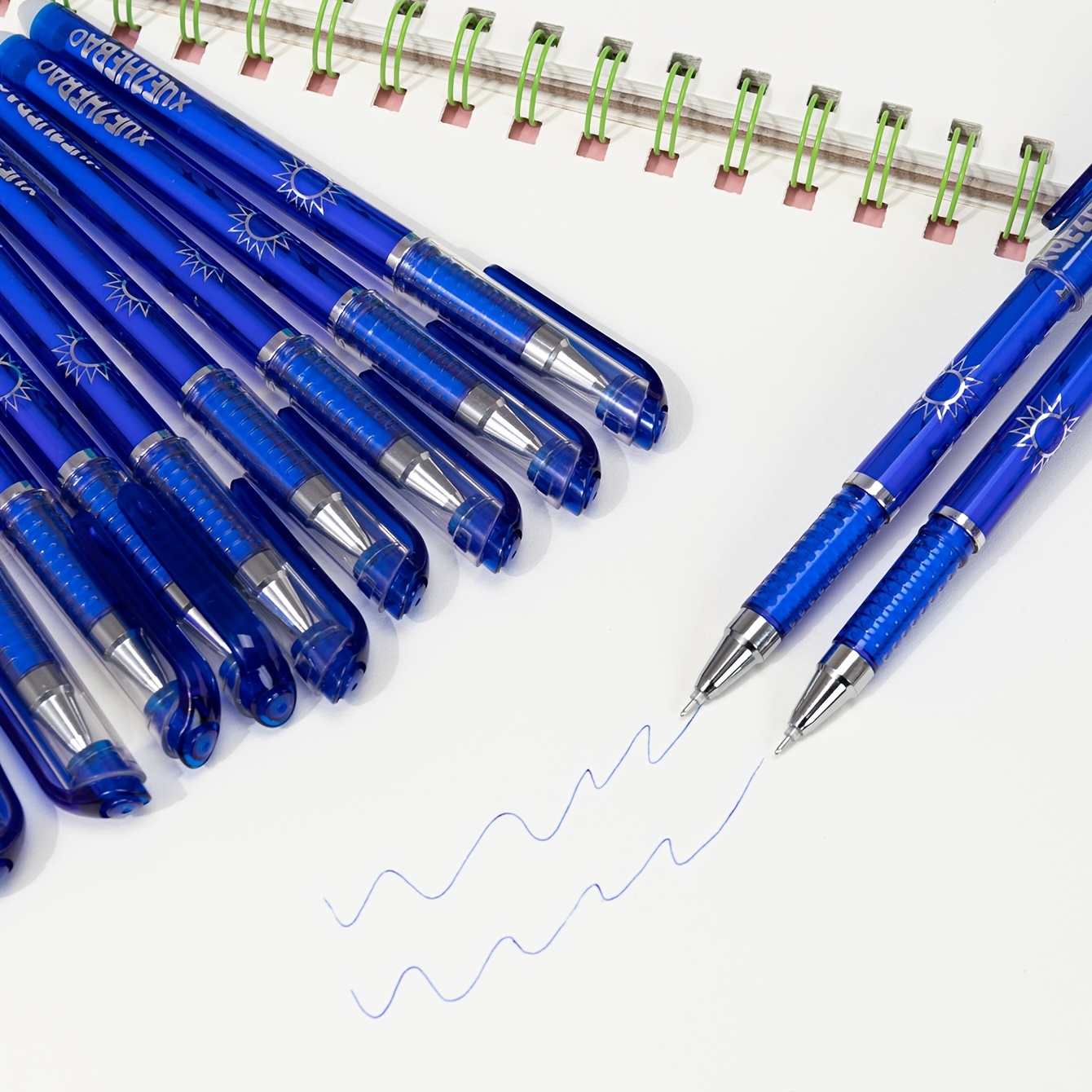 Penna gel con cappuccio cancellabile Rewtriter - tratto fine - colore blu