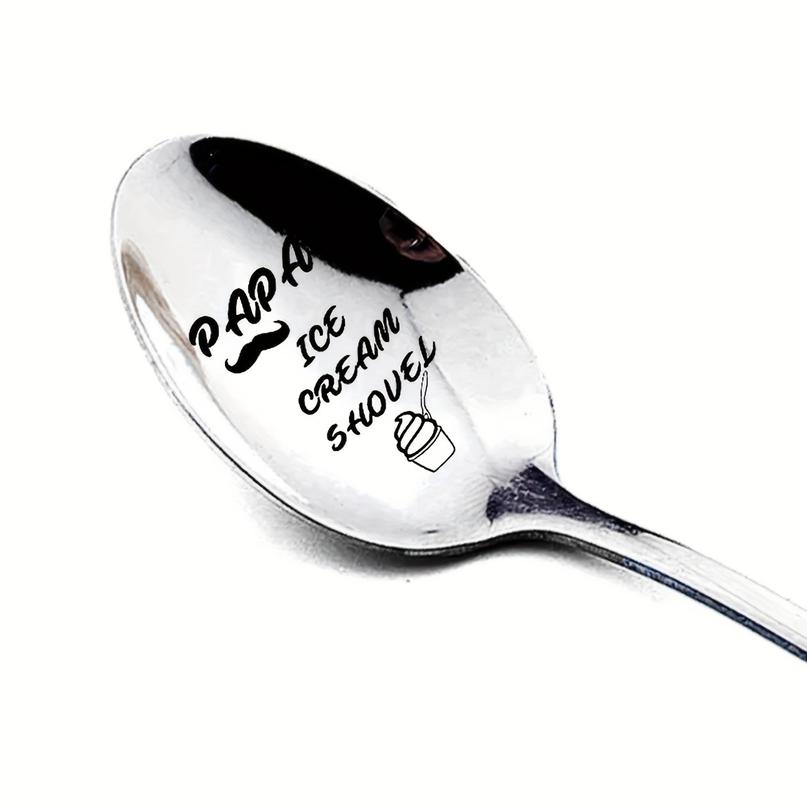 Dad's Coffee Spoon Laser Engraved Gift For Dad Fathers Day - Temu