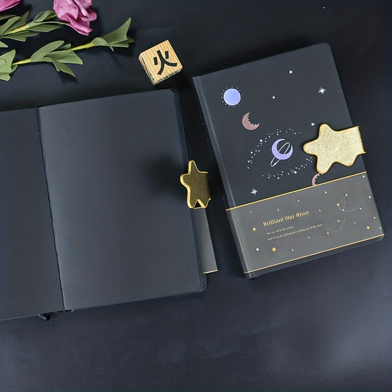 Black Paper Black Paper Magnetic Buckle Book Inside Page - Temu