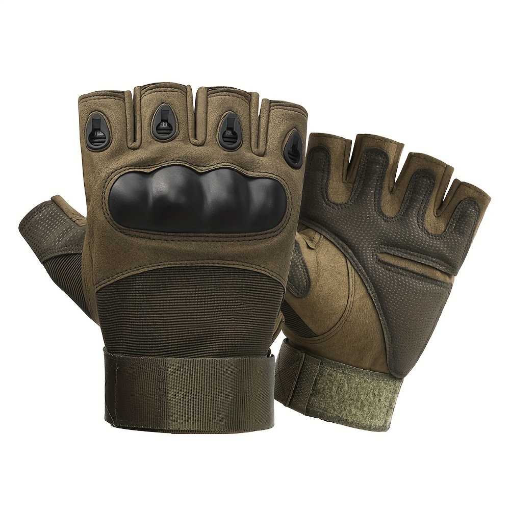 Guantes Tácticos Guantes De Combate Militar Caza Tiro - Temu