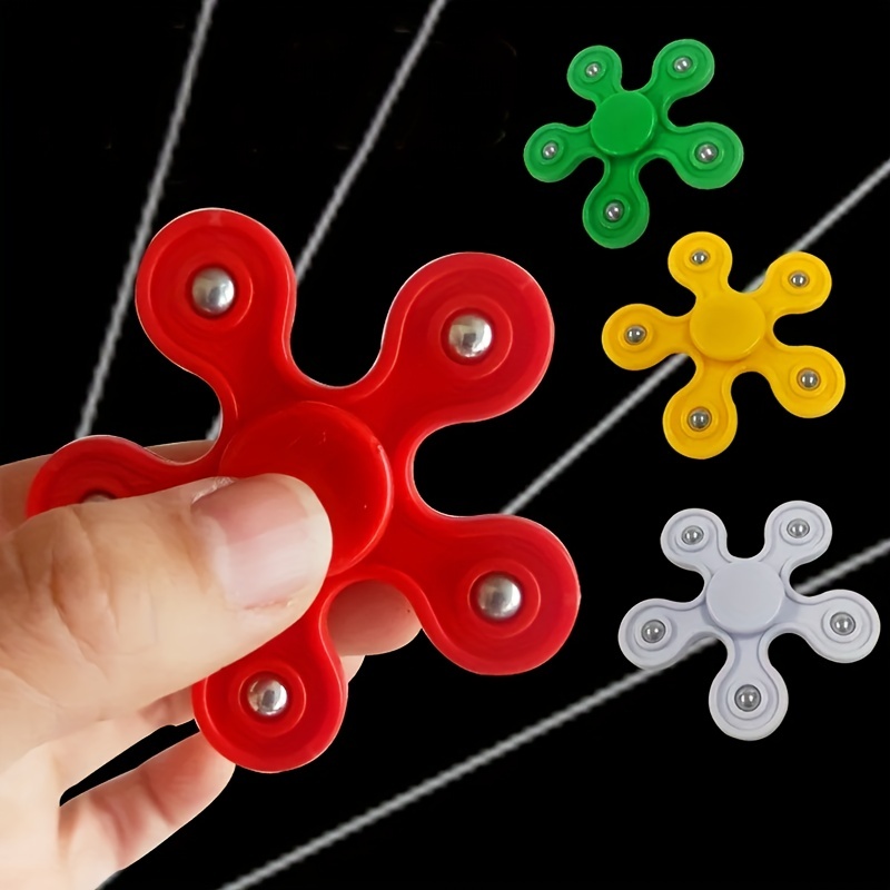 Anti Anxiety Focus Finger Fidget Spinners Stress Relief Toys Gifts For  Adults Kids Party Favors