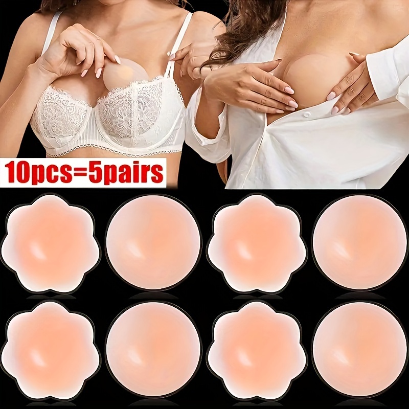 Women's & Girls Silicone Nipple Cover Bra Pad Pasties Silicone