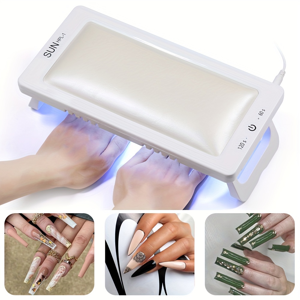 Nail Art Hand Pillow And Nail Art Table Mat Silicone Table - Temu