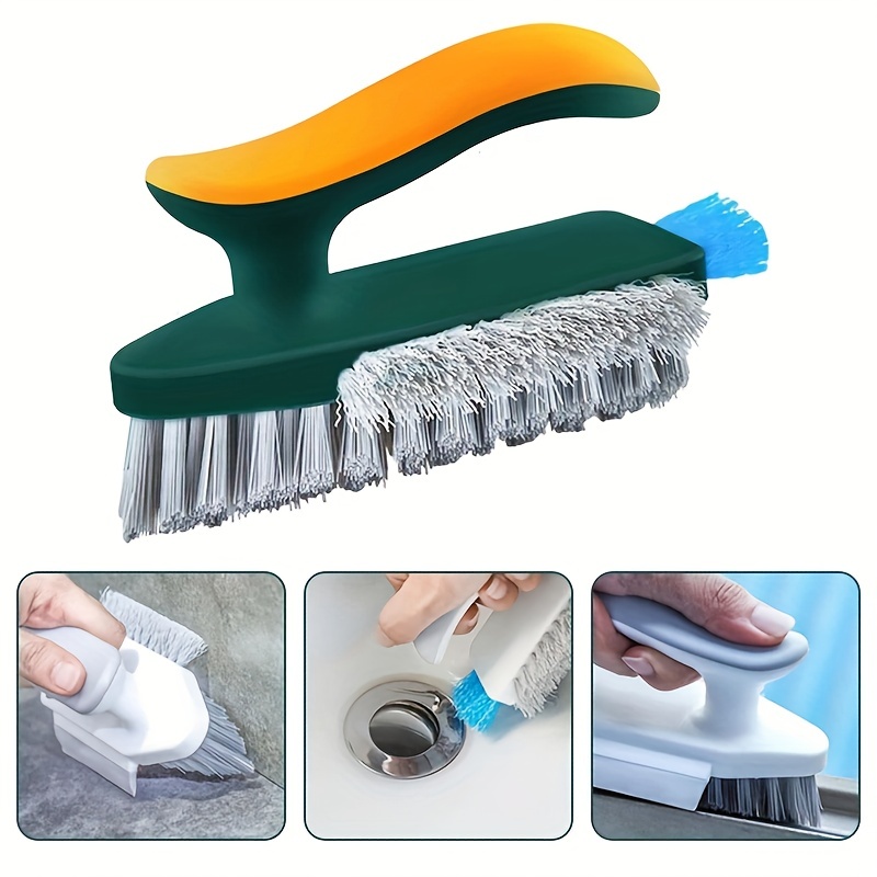 1 Tile Grout Cleaning Brush Bathroom Tile Floor Brush With - Temu