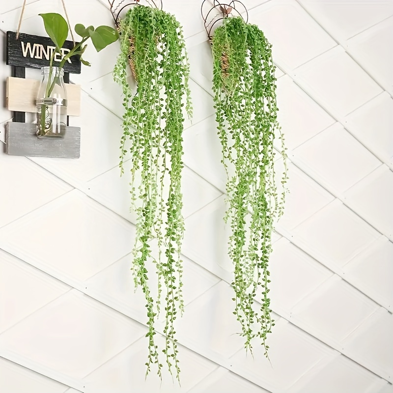 1pc, Gli Artificiali Fiori Vine, Appendere Artificiali Pianta Verde, Nordic  Casa Stanza Sala Da Pranzo Aula Bagno Parete Decorazione, Matrimonio Bridal  Shower Engagement Bachelor Compleanno Anniversario Forniture Per Feste,  Accessorio Vacanza 