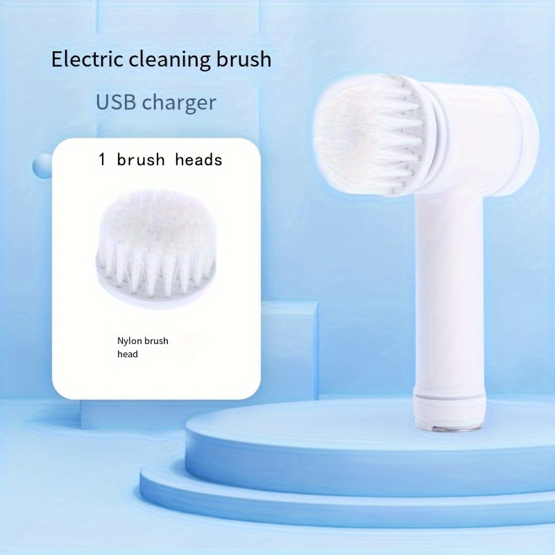 1 Set Multi-functional Electric Cleaning Brush, Household Pot