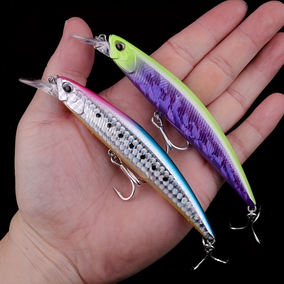 Mini Minnow Señuelos Pesca Wobblers Señuelo Duro Plástico - Temu