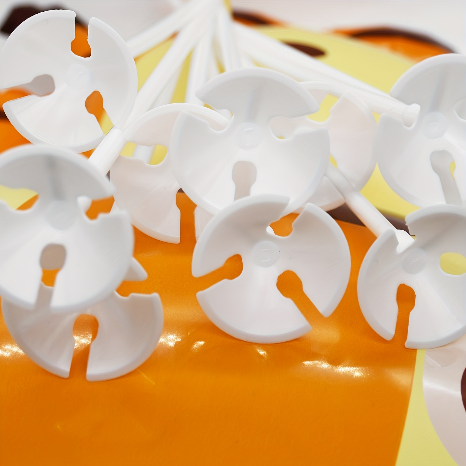 10 piezas Palo de globo de látex de 40cm, palos de soporte para globos  blancos con taza, accesorios de decoración de bolas inflables para fiesta de  cumpleaños y boda