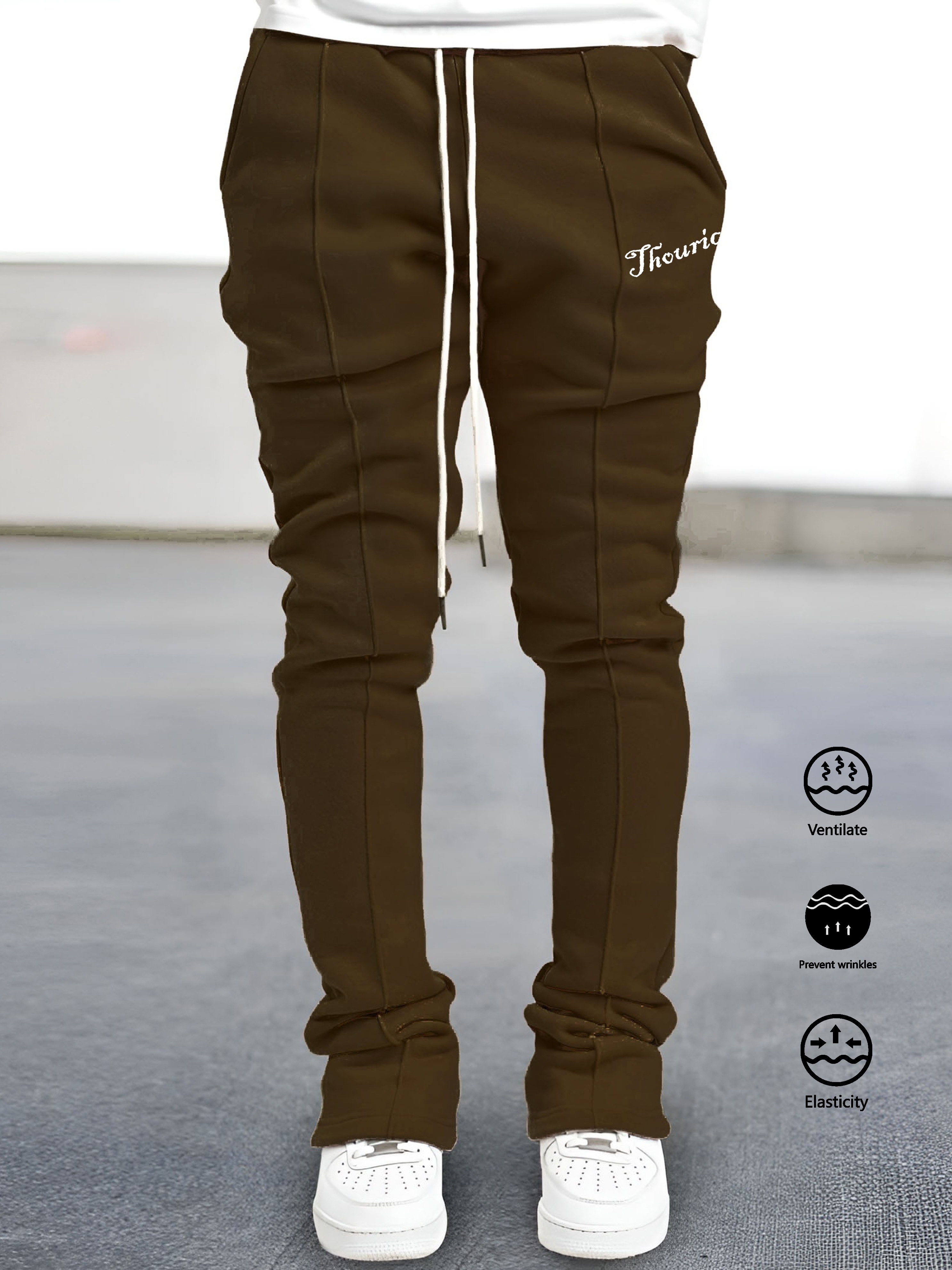  PacSun Joggers cargo de rendimiento con cremallera gris para  hombre, Gris : Ropa, Zapatos y Joyería