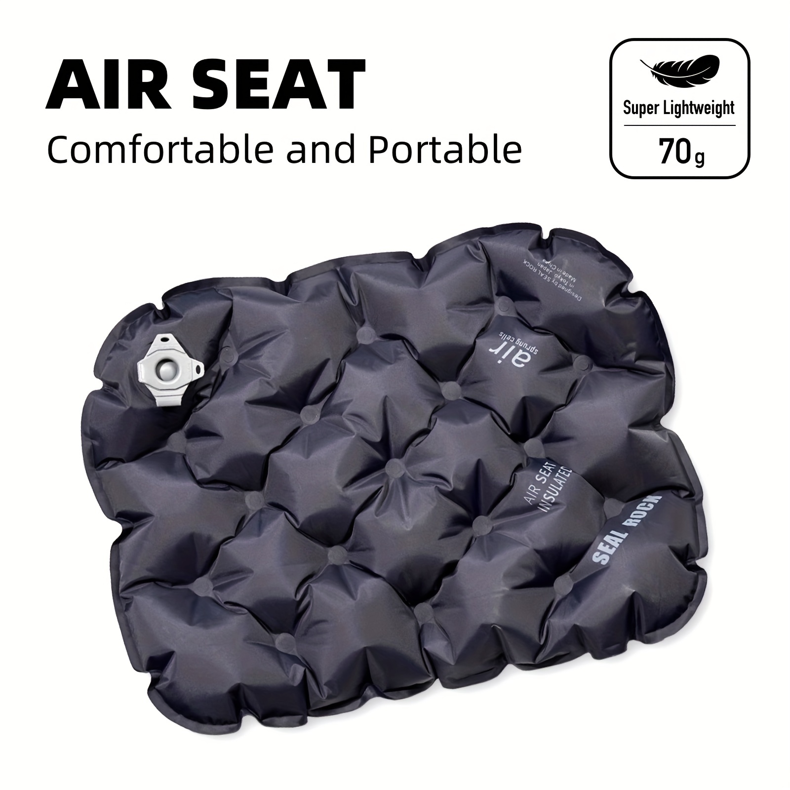 Inflatable Motorcycle Seat Cushion for Comfortable Travel Pressure