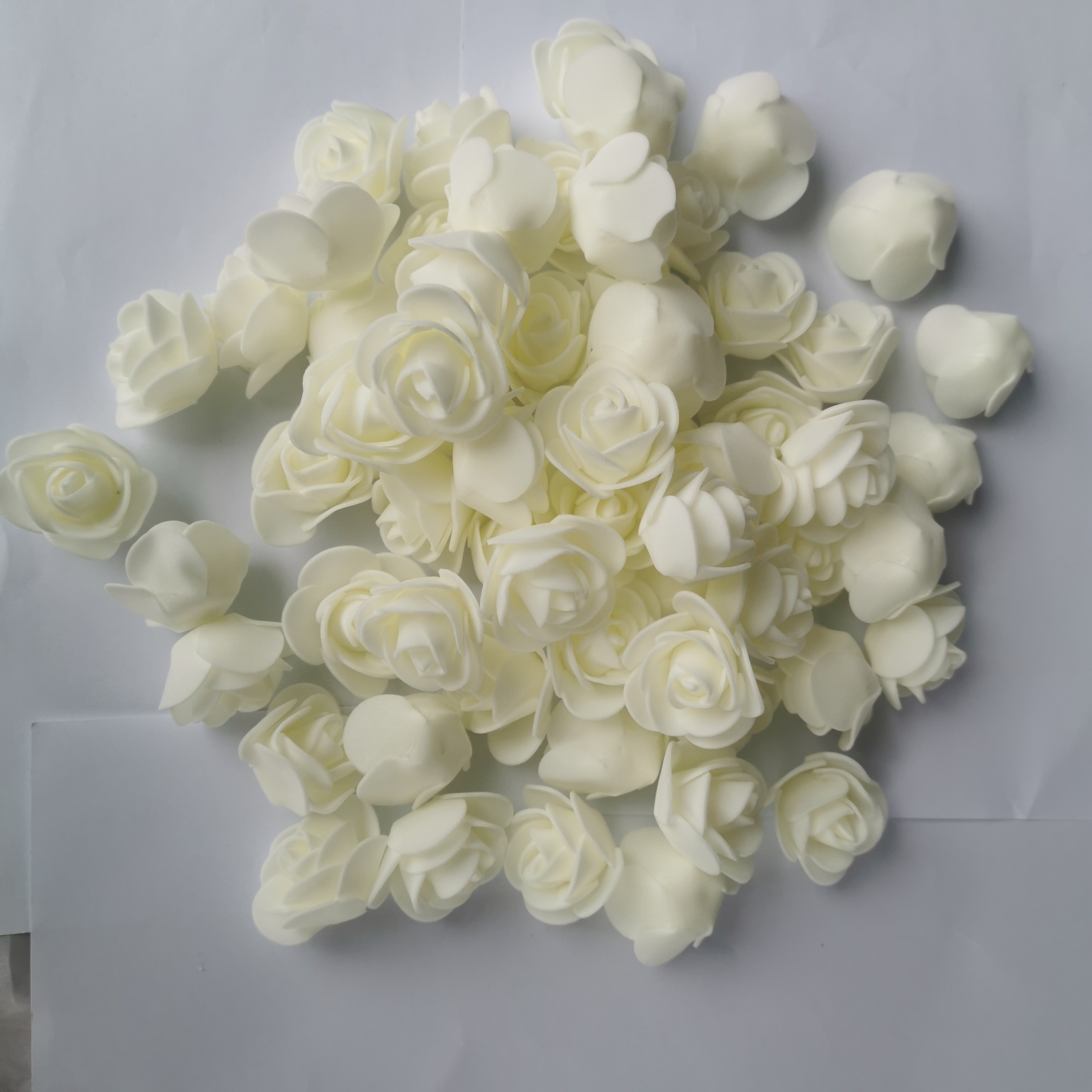 Foam Flower Foam Rose Flower Foam Rose Head Rose Bears - Temu