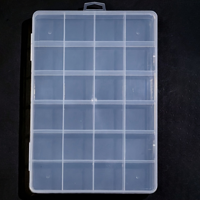 Clear Plastic Jewelry Box Organizer Storage Container With - Temu