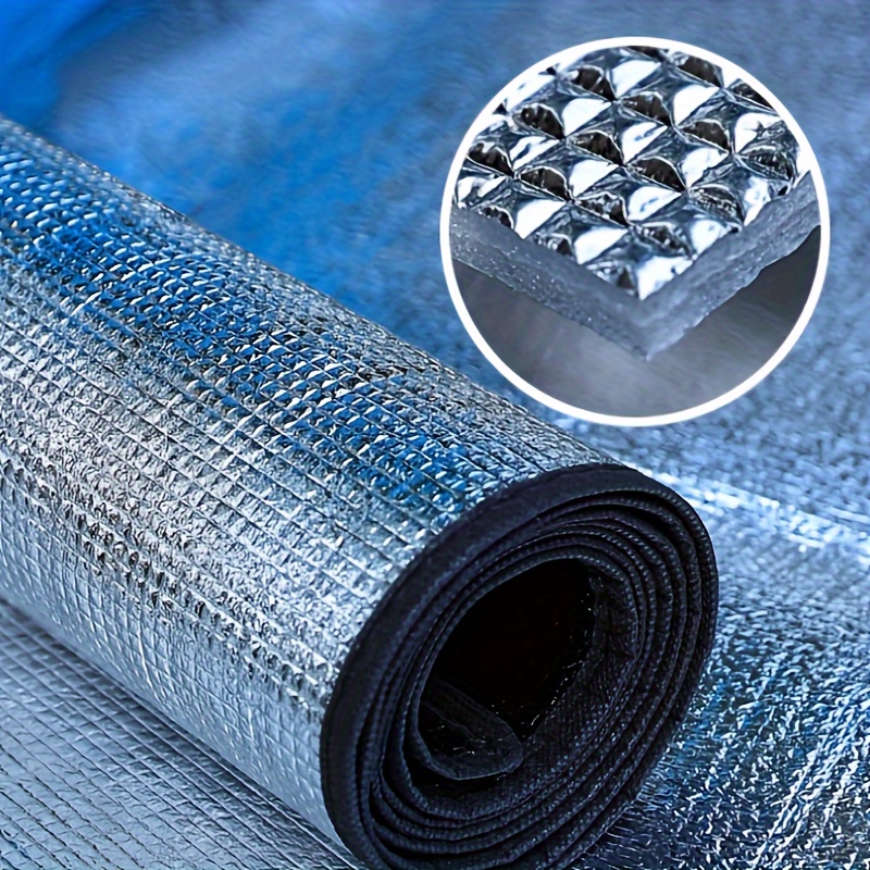 Image of Thickened Aluminum Film Moisture-proof Mat Outdoor Picnic Mat Aluminum Foil Mat Beach Mat Camping Tent Sleeping Mat