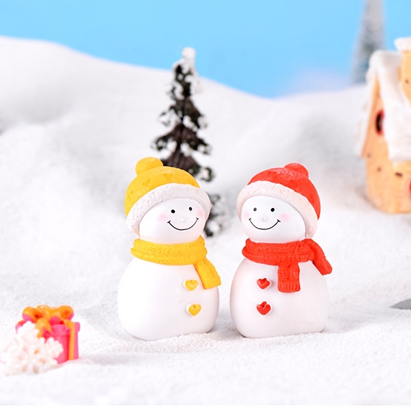 Mini Snowman Couple stock image. Image of small, mini - 53149107