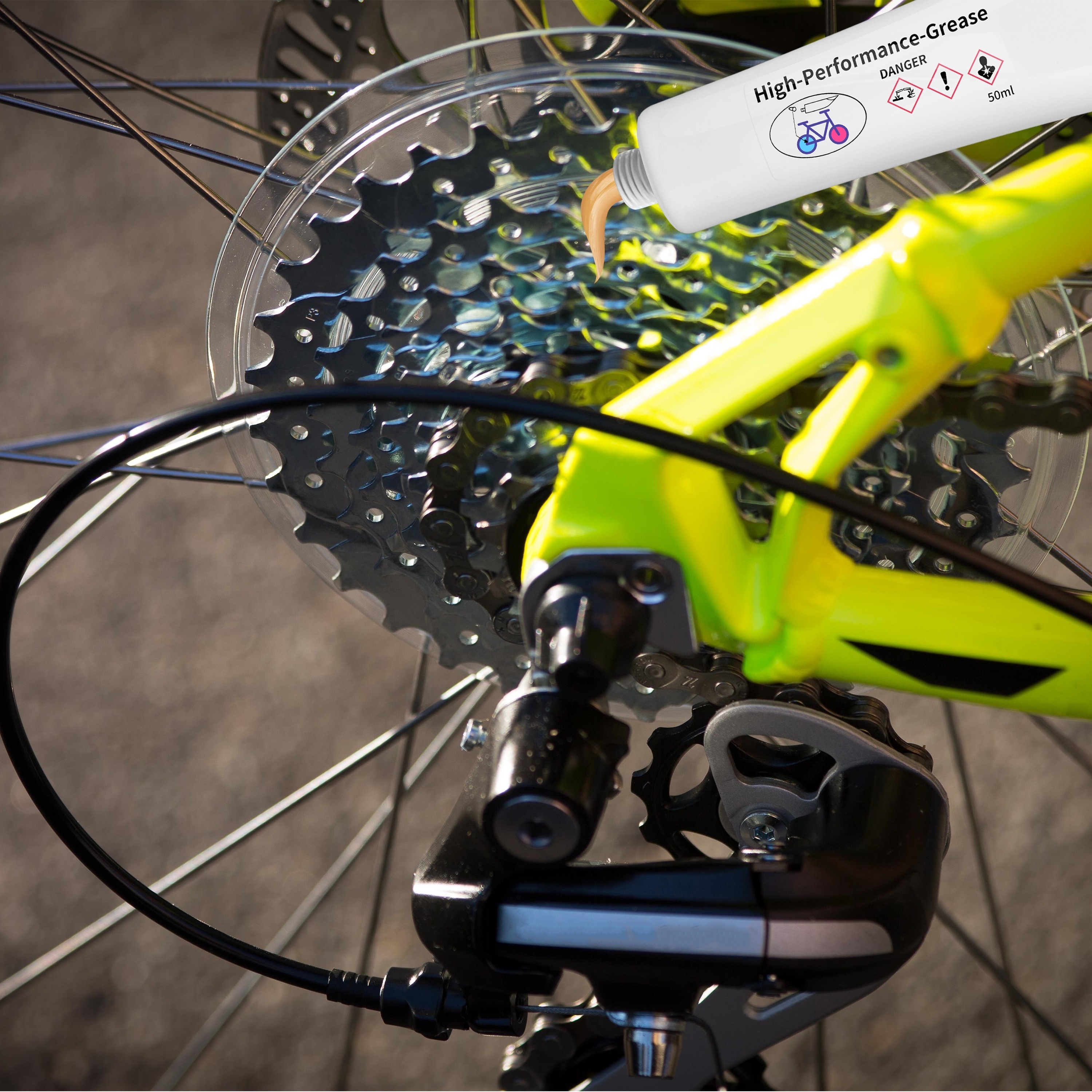 Graisse de vélo lubrifiant pour chaîne de vélo roulement de - Temu