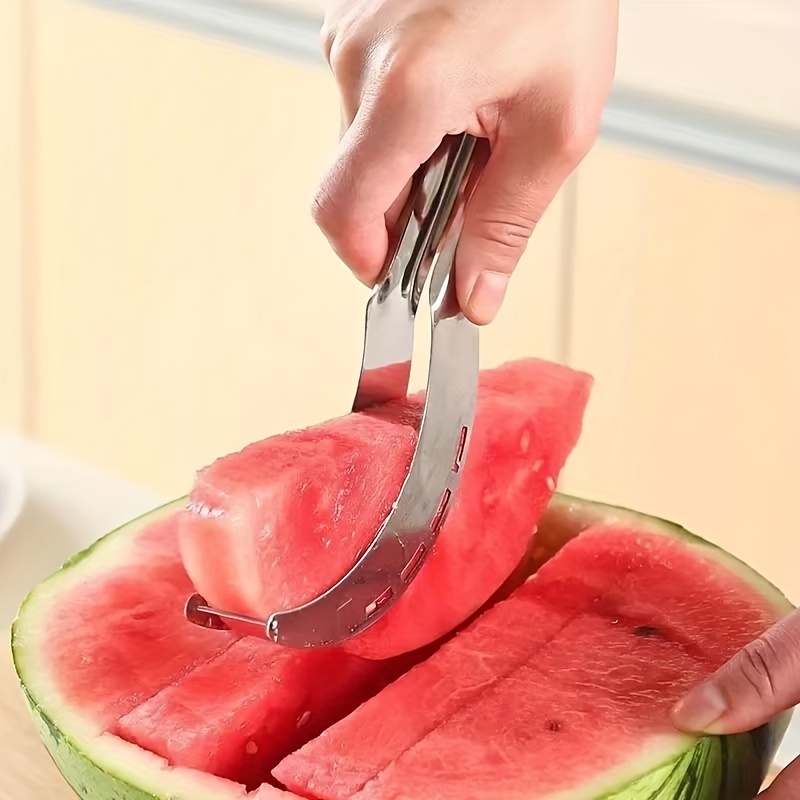 WATERMELON SLICER CUTTER STEEL FRUIT PERFECT CORER SLICER KITCHEN TOOLS