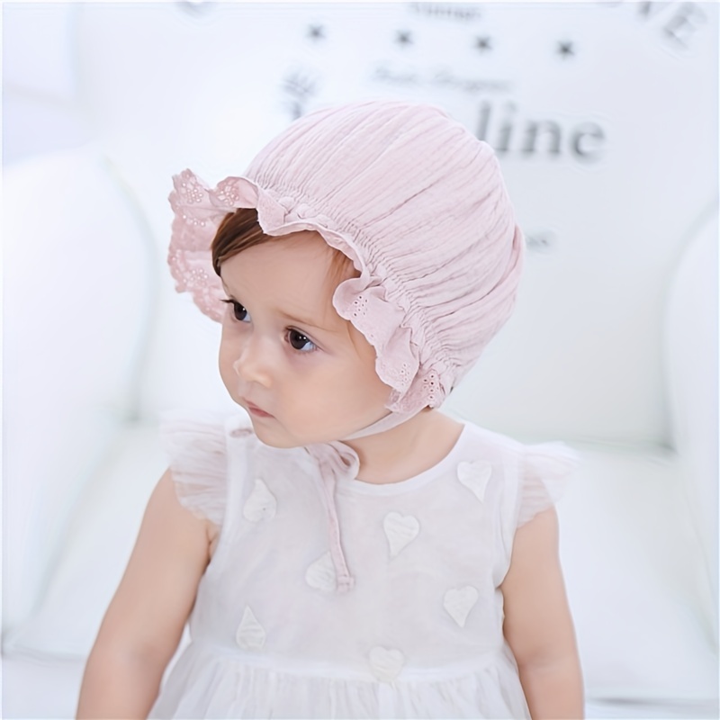 Baby Girl Lace Sun Hat Outdoor Sun Protection