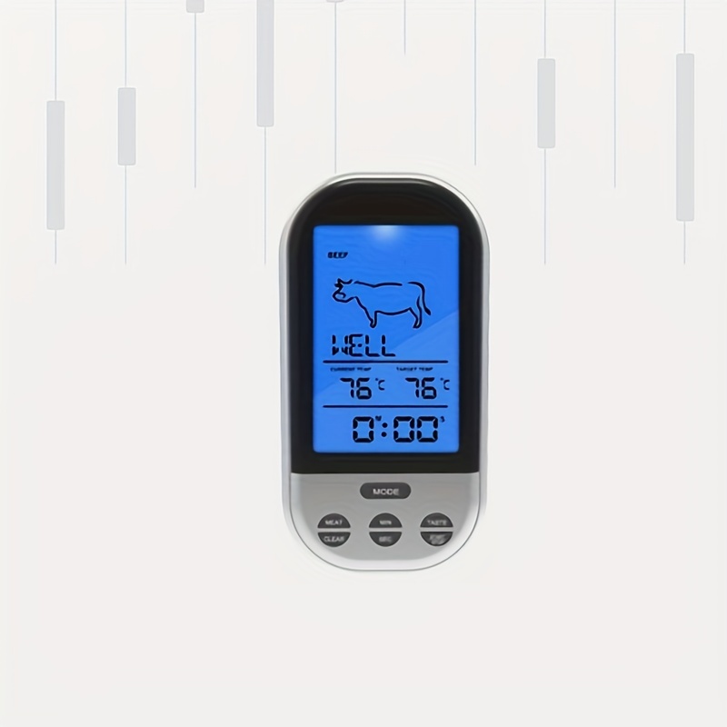 Smart Meat Thermometer Remote Needle Thermometer For Roast - Temu