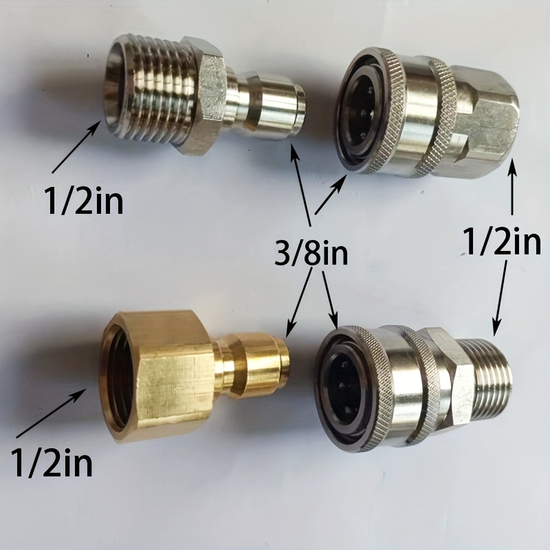 Conector rápido hembra x NPT macho de 1/2 – brewing imports