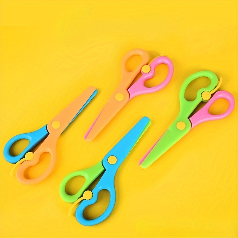 Safety Scissors Practice Scissors Students Training Scissors - Temu