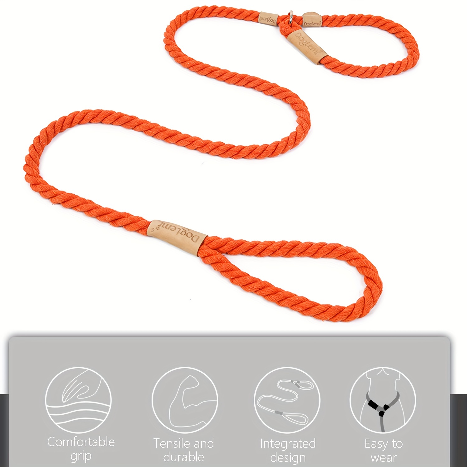 Cotton Rope Slip Leash, Buy Now