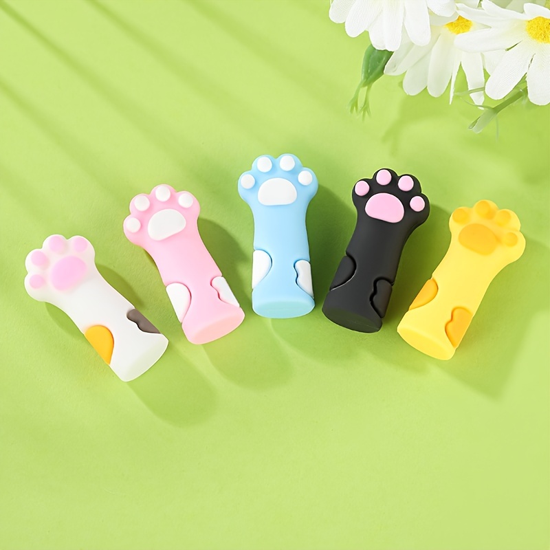 Kawaii Cat Claw Eraser Set Perfect Gift For Students School - Temu