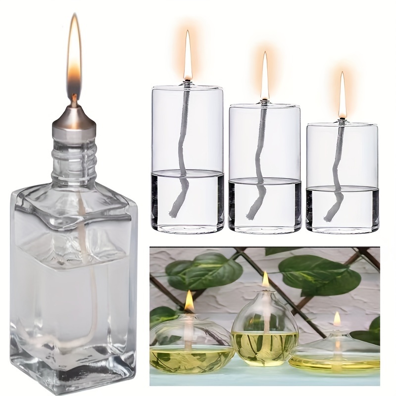 Alcohol Lamps Wick Ceramic Holders Kit Oil Lantern Wick For - Temu