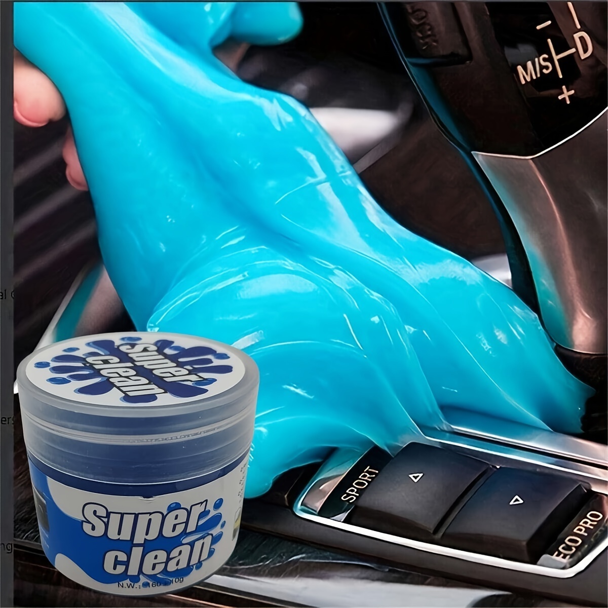 Car Cleaning Gel Car Cleaning Glue Powder Cleaner Gap Dust Dirt Clean Mud  Remover Car Gap Dust Dirt Clean Putty Dashboard