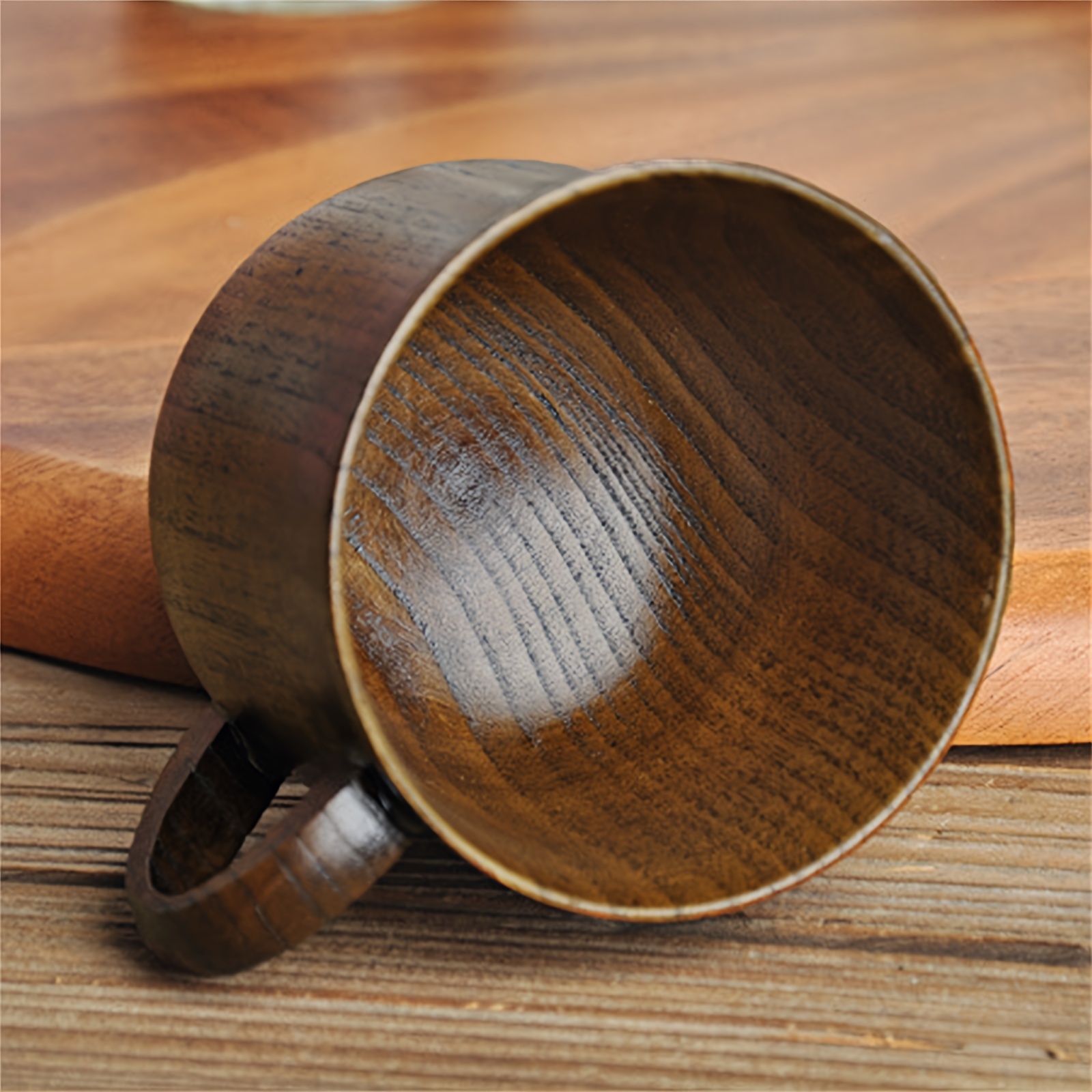 250ML Natural Wooden Wood Cup Coffee Tea beer Juice Milk Water Mug handmade  Cup