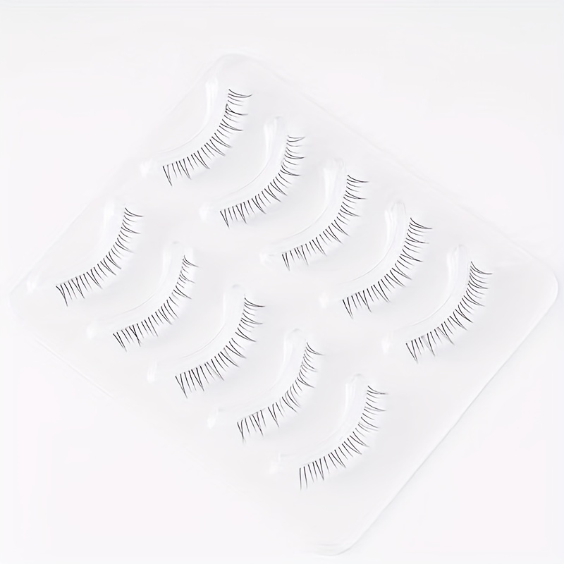5 Pairs Natural Slender False Eyelashes