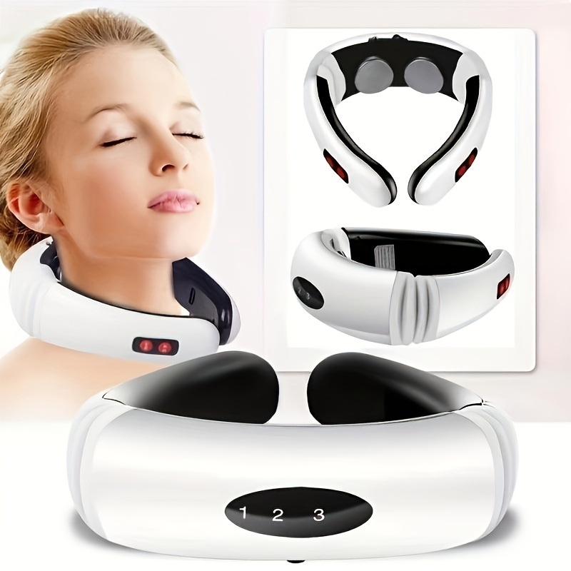 Neck Massager with Heat-Congshin Intelligent Portable Neck