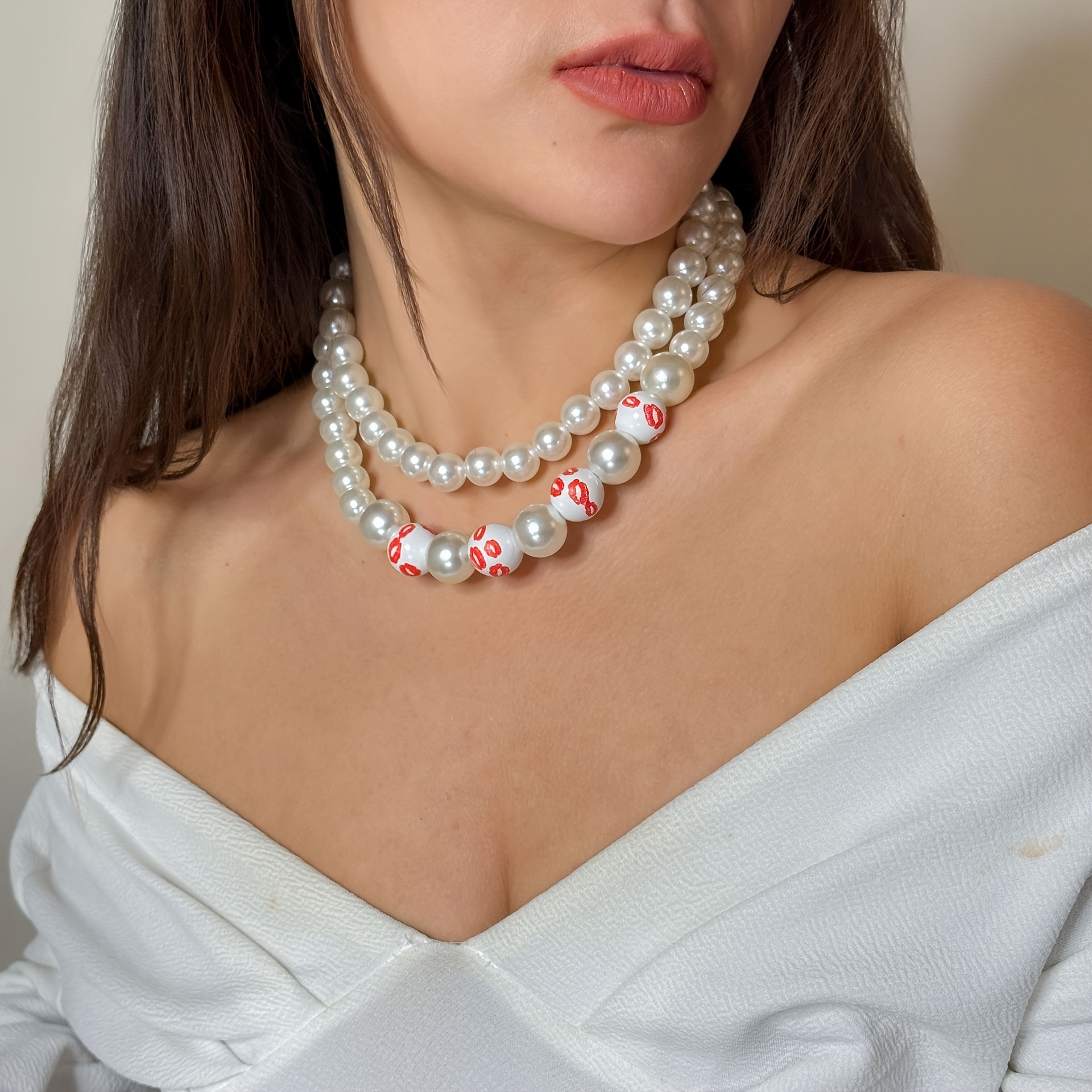 Chaîne De Perles Artificielles 5m - Pour Création De Bijoux Et Décorations DIY