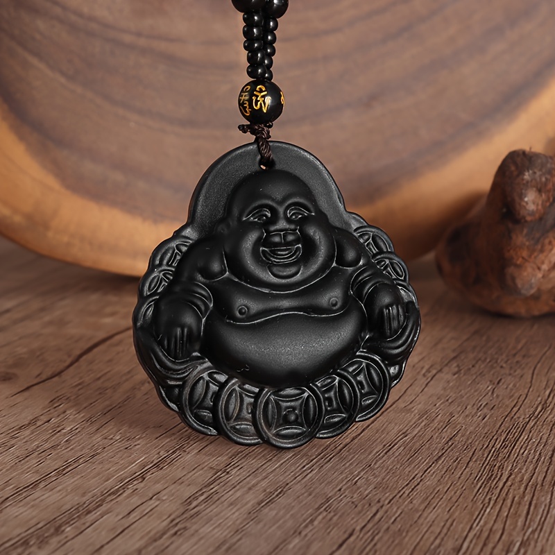 Black on sale buddha chain